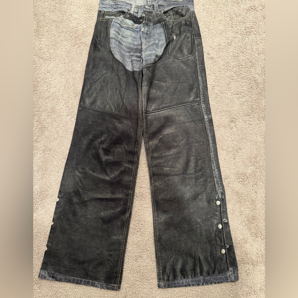 Acne Studios Pentyone Bootcut Trompe L’oeil Jeans